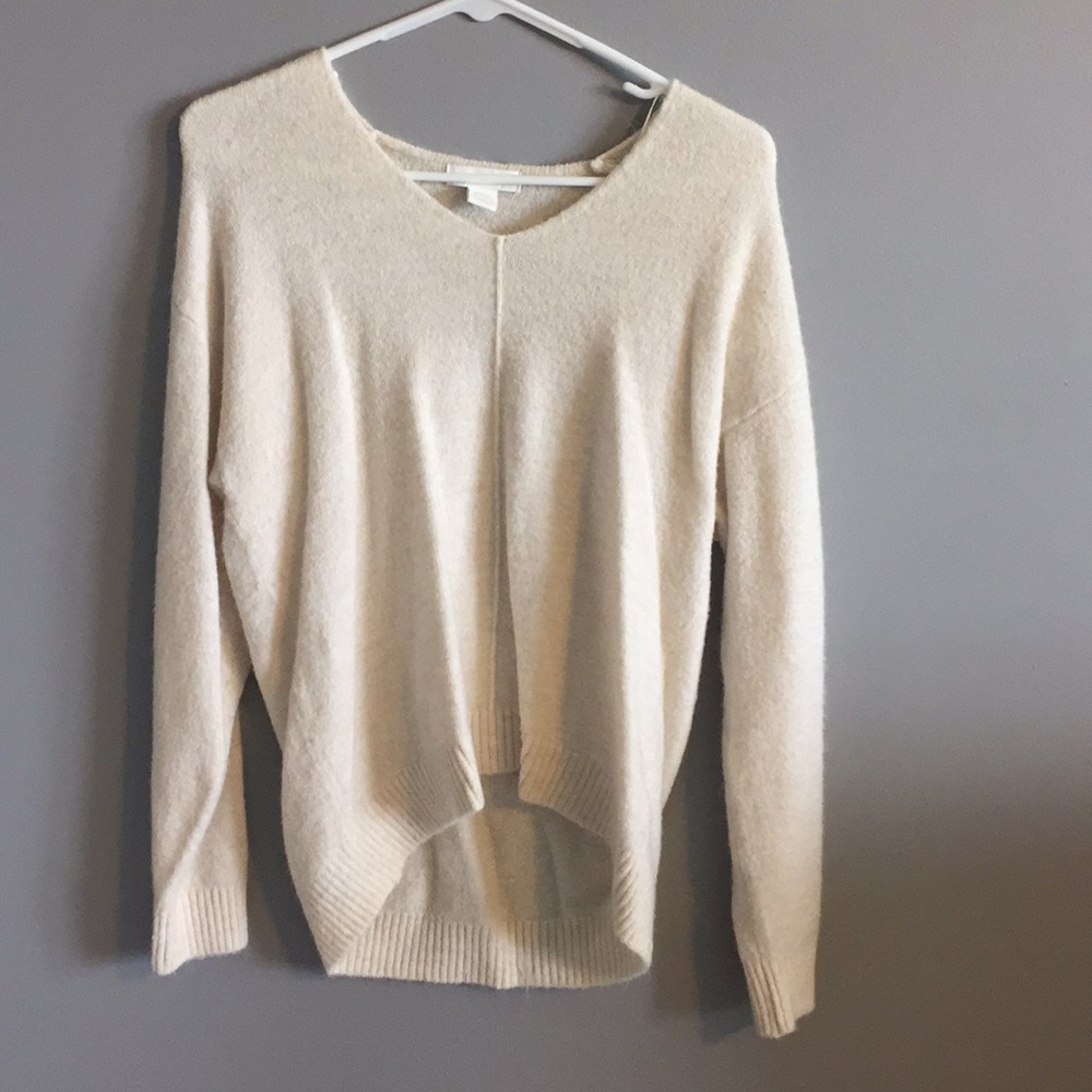 Cream sweater